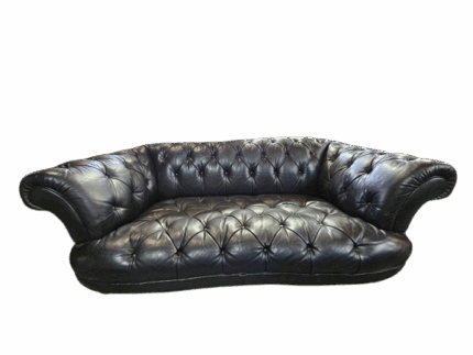 Used Black Tetrad Oskar Chesterfield Sofa